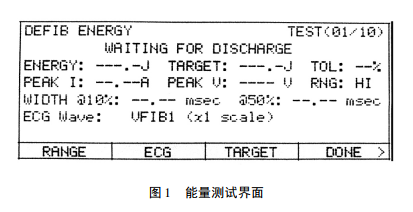 能量測試界面